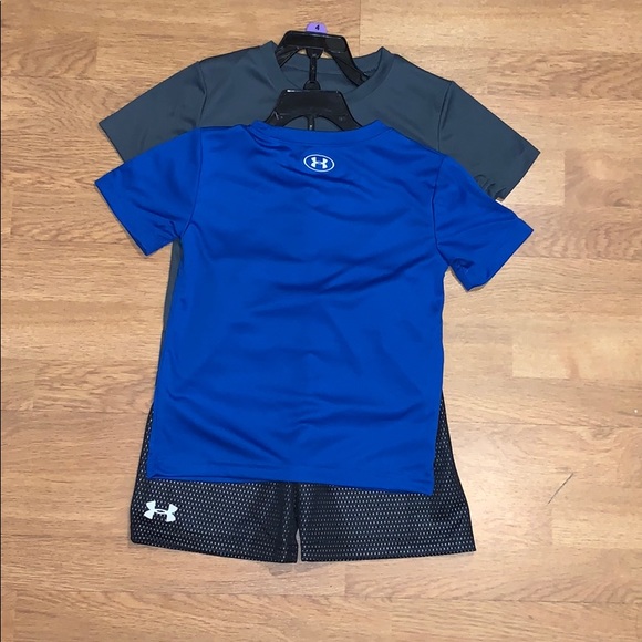 NWT Under Armour 3 piece set (2 Shirts, 1 Shorts) - Picture 10 of 14